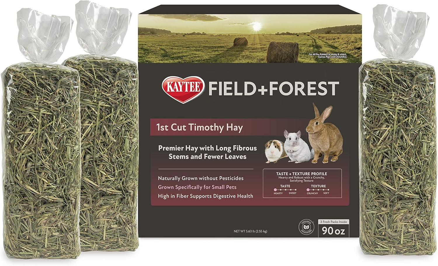 Kaytee Field+Forest 1St Cut Timothy Hay 90 Ounces
